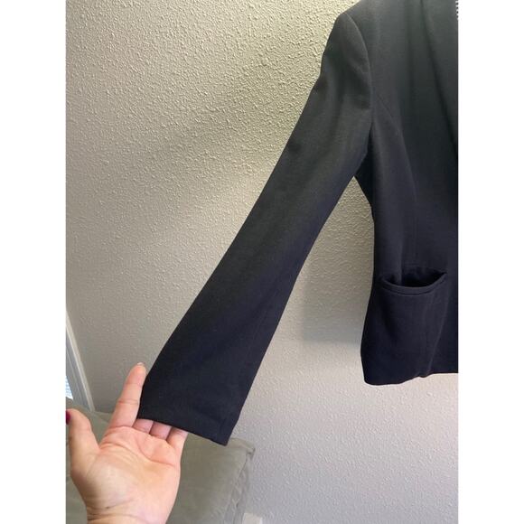 SOLD IN EBAY - Guess Vintage Women Black Cotton Blend One Button Blazer Size M - Picture 2 of 9